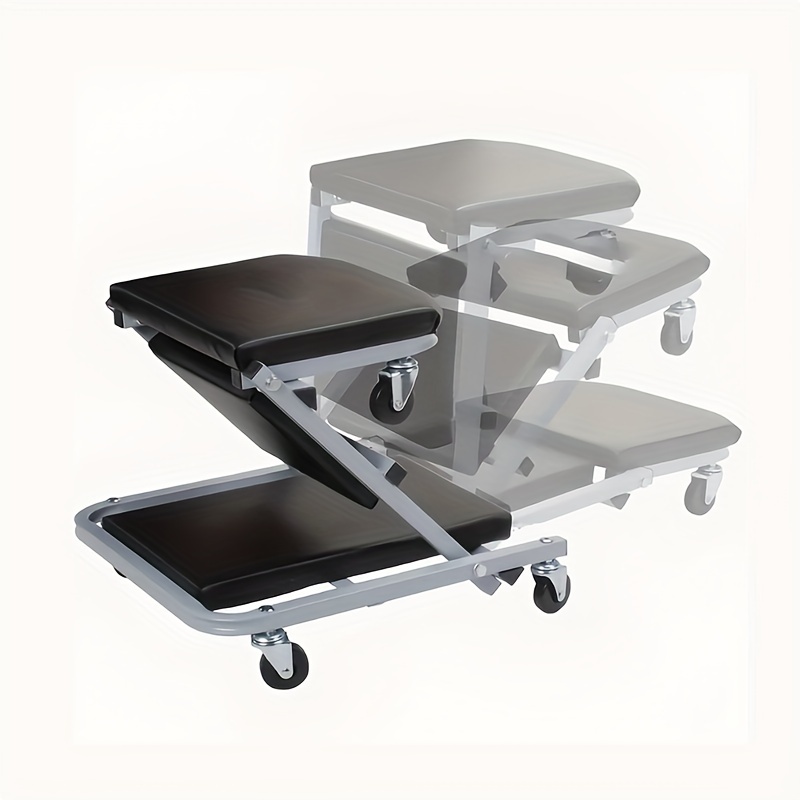 Foldable Z-Crawler 2-in-1 Seat: 36 Inch, 300 lb Capacity, Garage Creeper 12 Foldable Z-Crawler 2-in-1 Seat: 36 Inch,
  300 lb Capacity, Garage Creeper - Image 12
