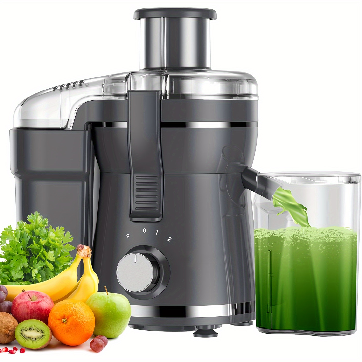 500W Centrifugal Juicer Machine: Wide Mouth, Heavy-Duty Stainless Steel 1 500W Centrifugal Juicer Machine: Wide
  Mouth, Heavy-Duty Stainless Steel