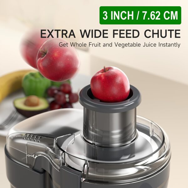 500W Centrifugal Juicer Machine: Wide
  Mouth, Heavy-Duty Stainless Steel - Image 7