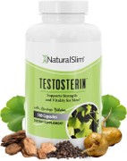 NaturalSlim Natural
  Testosterone Booster for Men (180 Capsules)