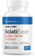 SciatiEase Nerve Health
  Support: AlphaPalm, Pea, B-Complex (120 Caps)