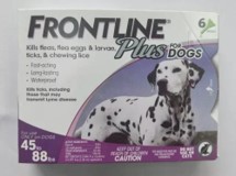 Frontline Plus for Large Dogs
  45-88 LBS (6 Doses)