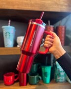 Stanley x Starbucks Holiday
  Red Quencher 40oz Tumbler Limited