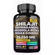 Shilajit Multivitamin w/
  Turmeric, Ashwagandha, & Cordyceps