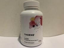 THORNE CoQ10 100mg: Optimally
  Absorbed for Heart & Brain (60 Gelcaps)