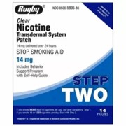 Rugby Nicotine Patch Step 2:
  14MG Transdermal System (14 Patches)