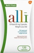 alli Diet Weight Loss
  Supplement: Orlistat 60Mg (120 Count)