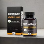 Alpha Brain: Memory &
  Focus Daily Cognitive Support (60 CAPSULES)