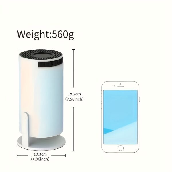 1080P Portable Mini Projector: WiFi,  Bluetooth, Home Theater Ready - Image 5