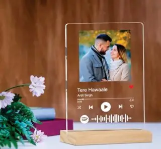 personalized Spotify plaque