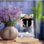 Personalized Spotify Plaque Gift - Custom Photo & Code Frame (6x9") - Image 3