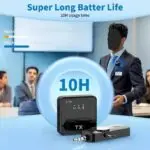 F11 Wireless Microphone for YouTube - 30H Case, Noise Cancelling - Image 3