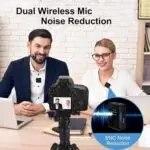 SX9 Dual Wireless Microphone for iPhone & Camera - 2 Mics, Noise Cancel - Image 5