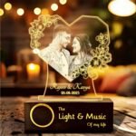 ZOCI VOCI LED photo frame with BT speaker – product photo 3