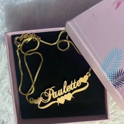 DOREMI stainless steel custom name necklace – main photo