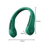 Portable bladeless wearable USB neck fan – product photo 5